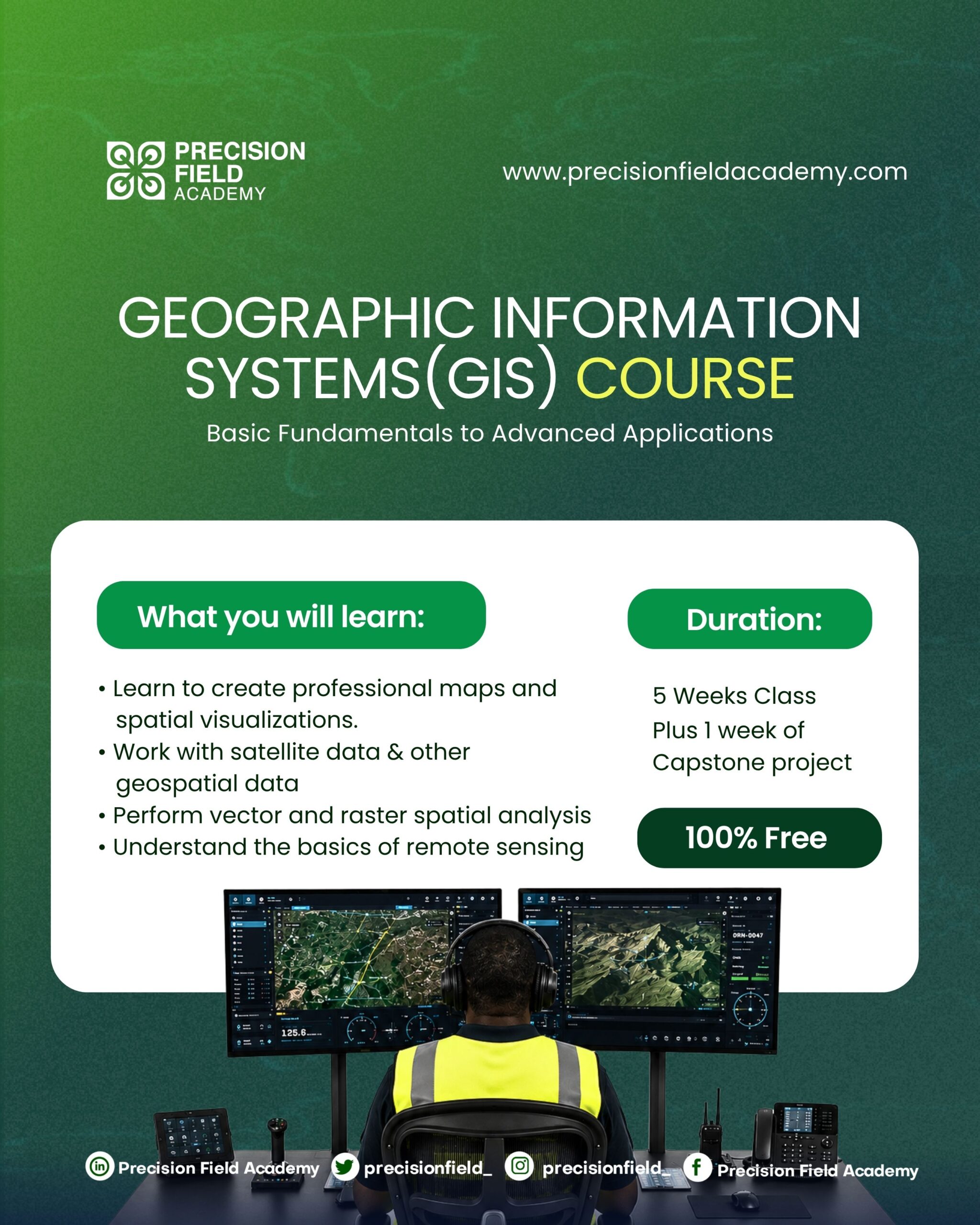 GIS mapping and spatial analysis training