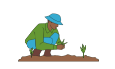 To promote the adoption of innovative and sustainable farming technologies that improve agricultural productivity and resource management.